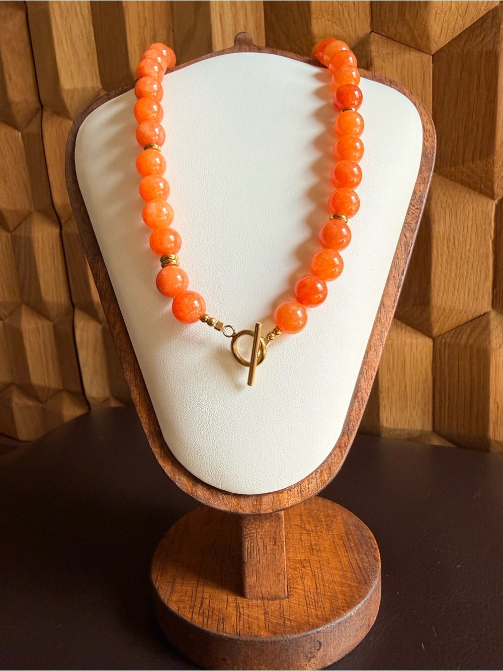 Mayamar Amber Beaded Necklace